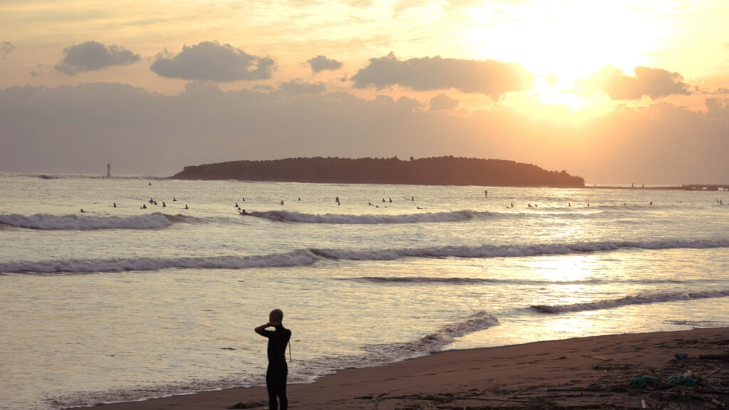 #34青島の砂に書いたラブレター