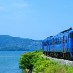 #13 大村湾の波打ち際を走る絶景路線